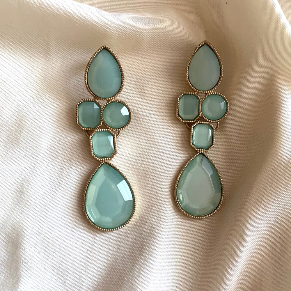 Turquoise hanging earrings